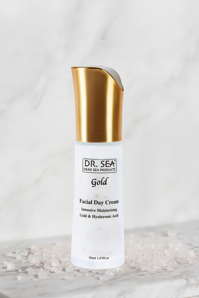 Kem ngày hạt vàng chống lão hóa, nuôi dưỡng phục hồi da căng sáng, mềm mịn INTENSIVE MOISTURISING FACIAL DAY CREAM WITH GOLD AND HYALURONIC ACID